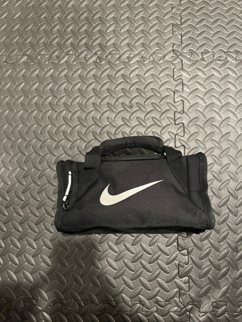 Nike Black Mini Duffel Bag